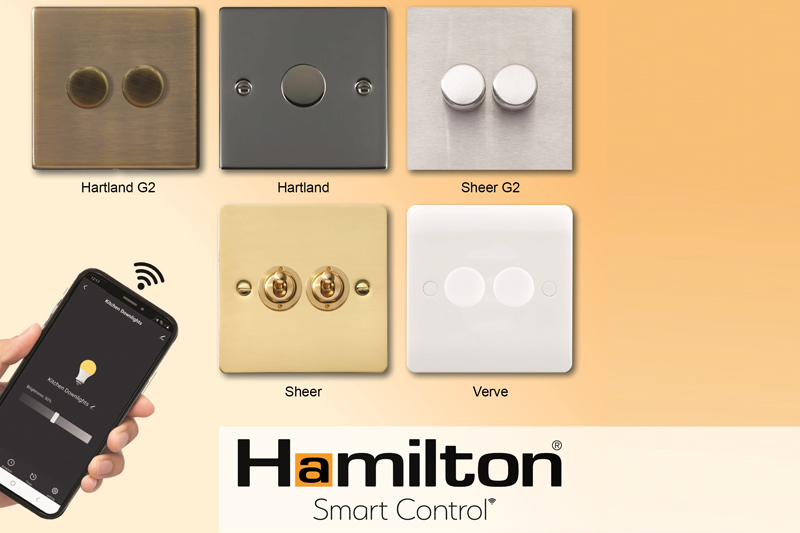 Hamilton Litestat’s new LEDSTAT Smart Dimmers