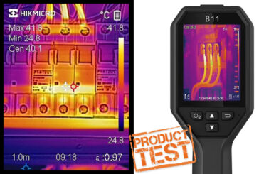 Product Test: HIKMICRO B11 handheld thermography camera