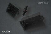 Black Lining Boxes and Ezylink Connectors from Click Scolmore