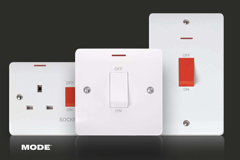 Scolmore modernise Click Mode range with LED Indicator products