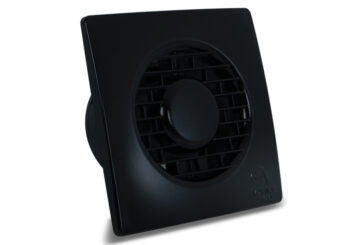 Introducing the on trend Black Bathroom Fan by Vortice