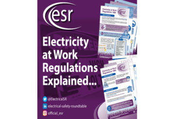 ESR Releases Technical Summaries for Electricity at Work Regulations